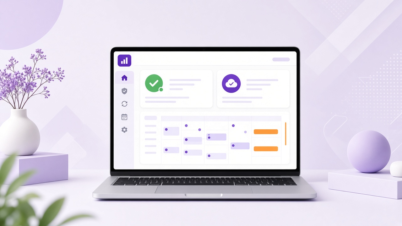 Minh họa chăm sóc website HATENA
