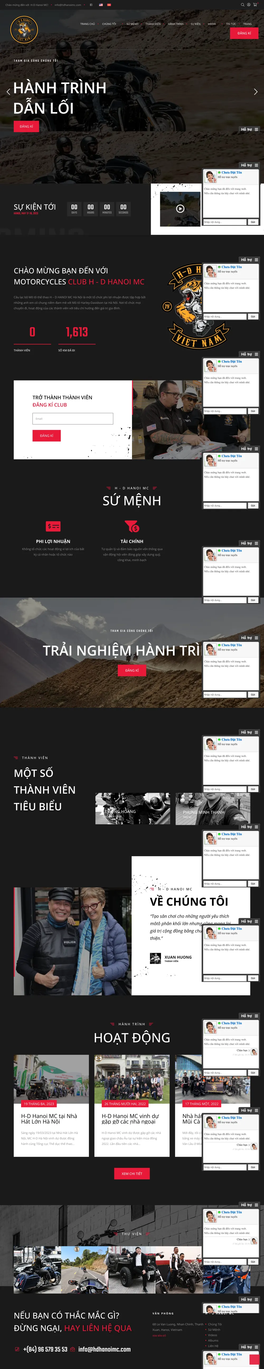 Website hdhnoimc.com