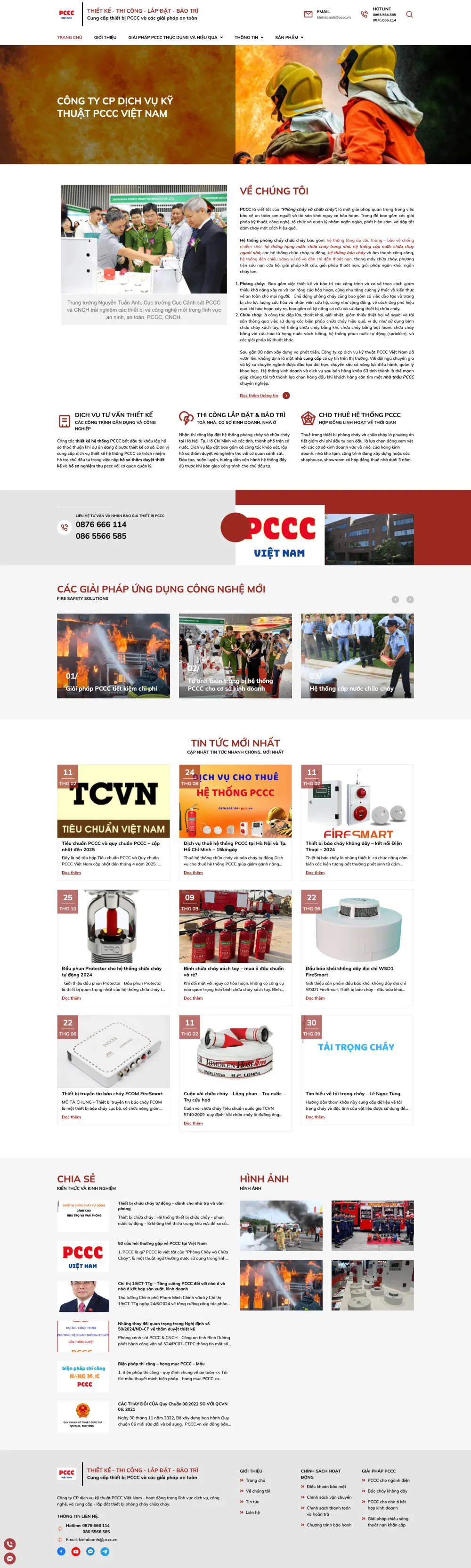 Website pccc.vn