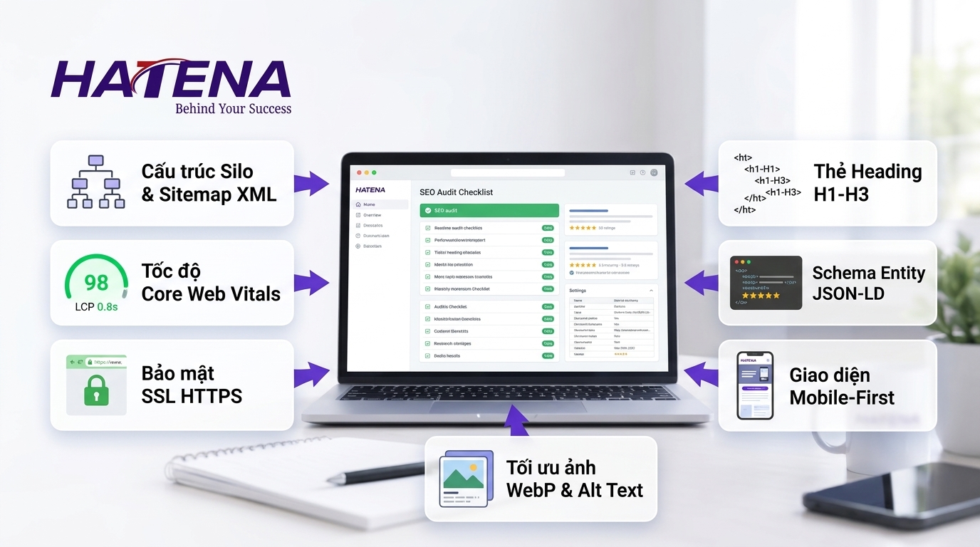 Audit website chuẩn SEO và các tiêu chuẩn kỹ thuật cần kiểm tra