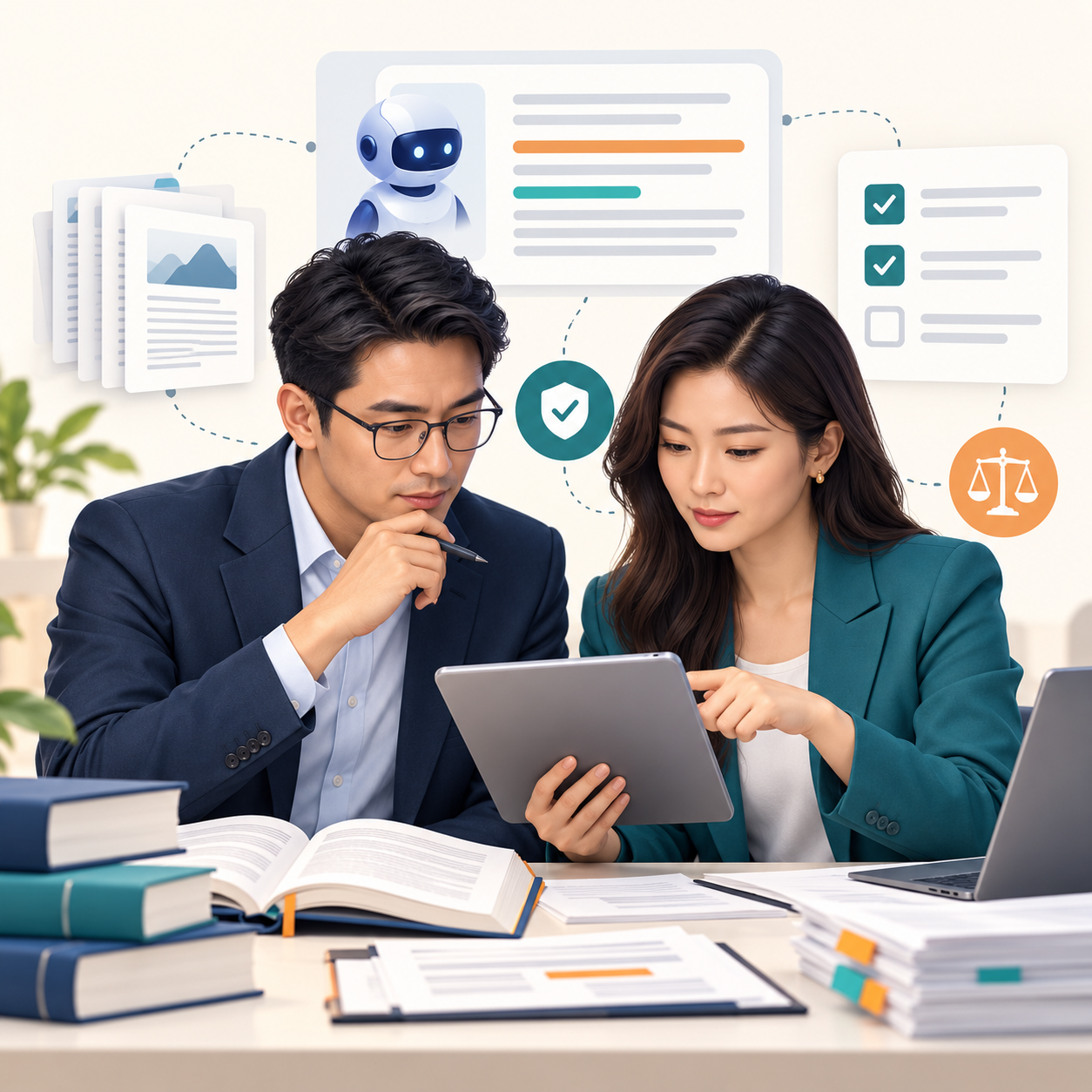 Chuyên gia rà soát bản thảo AI, đối chiếu số liệu và bổ sung kinh nghiệm chuyên môn.