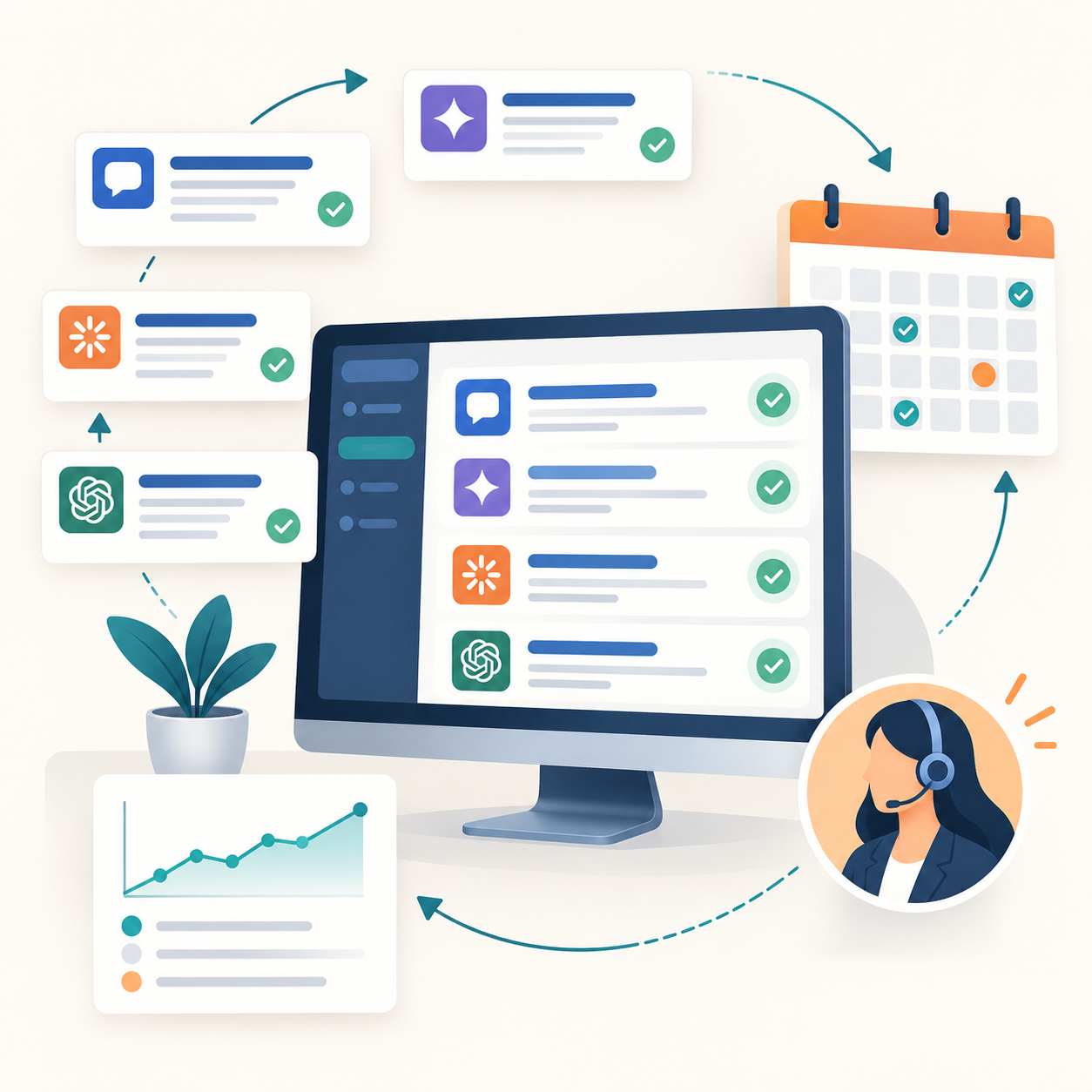 Theo dõi việc cập nhật thông tin doanh nghiệp trên các kết quả AI Search theo thời gian.
