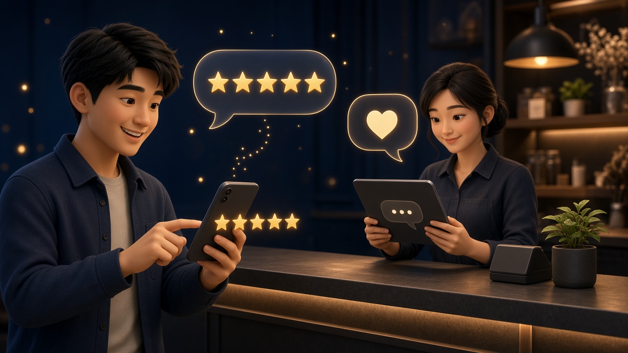 Thu thập đánh giá Google Business Profile từ khách hàng thật