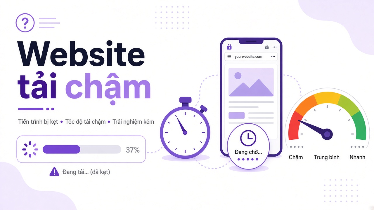 website tải chậm - 10 nguyên nhân và cách xử lý PageSpeed